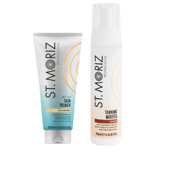 Zestaw PRE-TAN SKIN PRIMER + Mousse Medium
